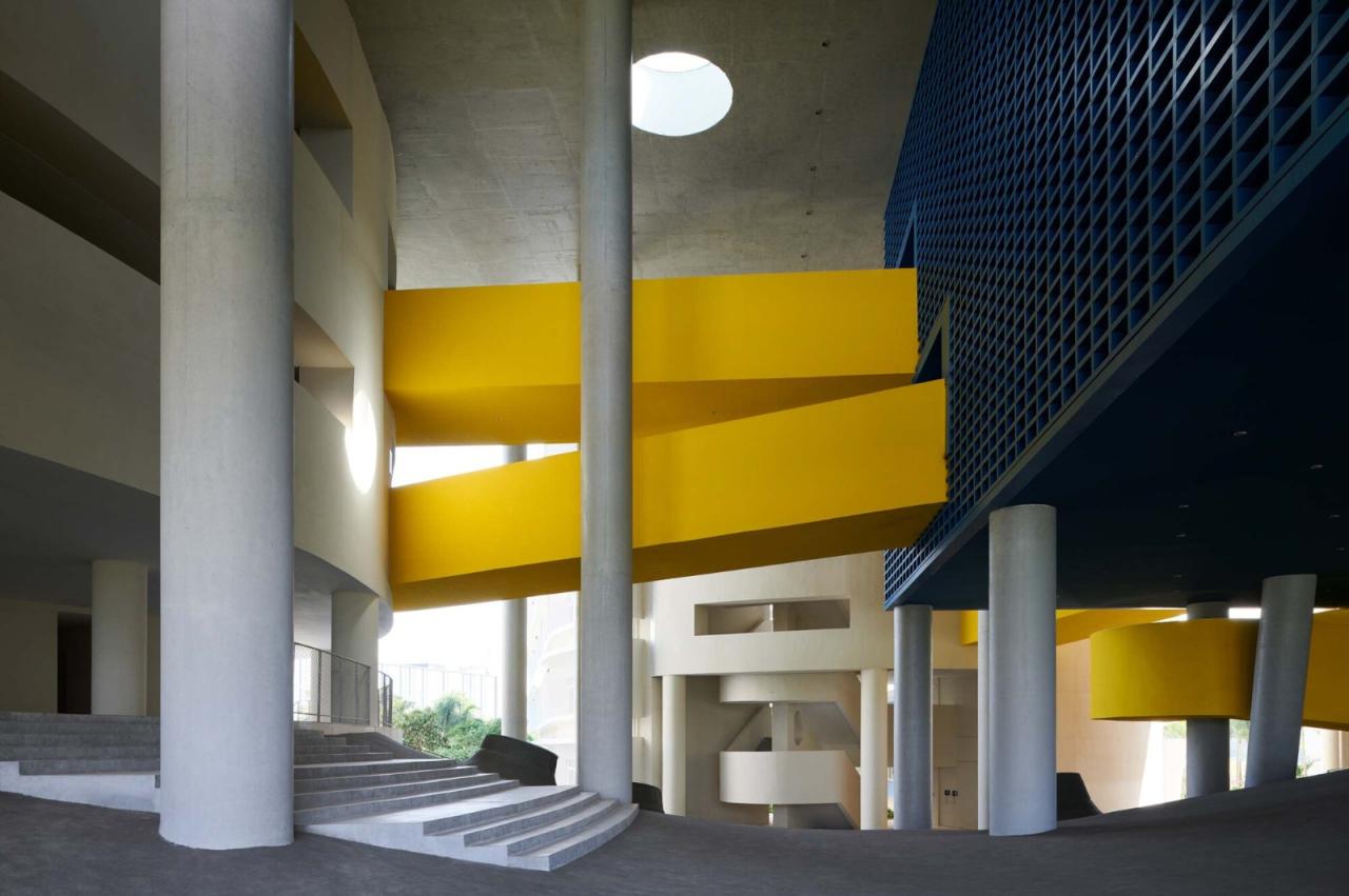 BIM建筑|海口江东寰岛实验学校 / 迹·建筑事务所 BIM建筑|海口江东寰岛实验学校 / 迹·建筑事务所