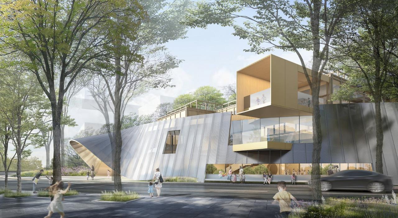 BIM建筑|三里亭幼儿园:点亮社区的星火 / goa大象设计+江南管理中标方案 BIM建筑|三里亭幼儿园:点亮社区的星火 / goa大象设计+江南管理中标方案
