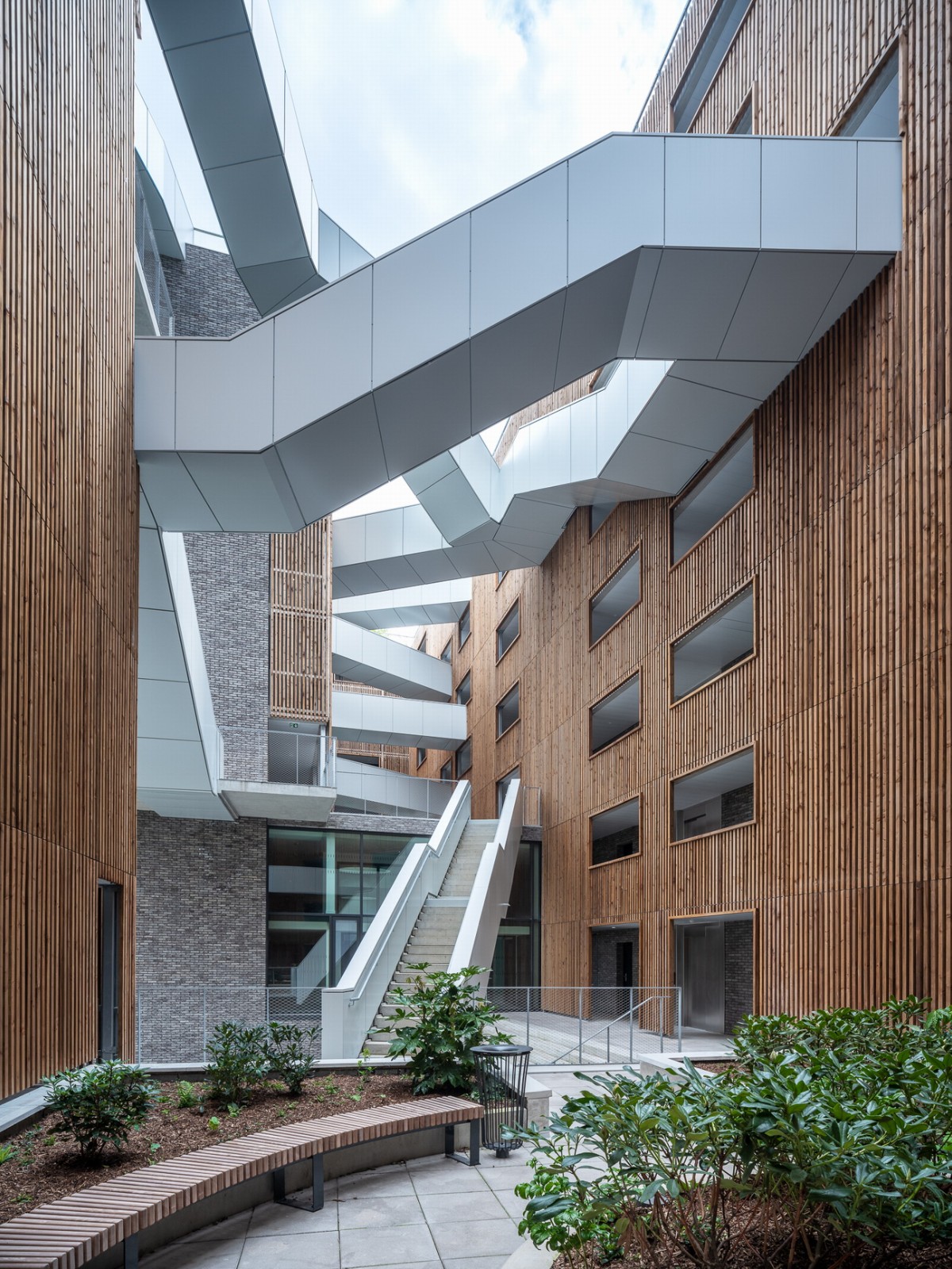 BIM建筑|法国巴黎国际大学城中国学舍 / 非常建筑 + CAAU BIM建筑|法国巴黎国际大学城中国学舍 / 非常建筑 + CAAU