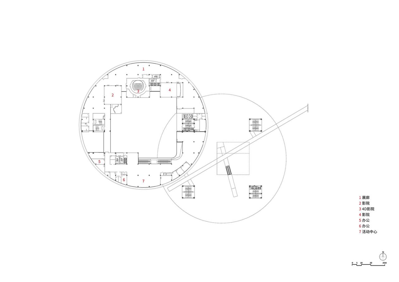 BIM建筑|南京江北市民中心 / MENG建筑创作院 BIM建筑|南京江北市民中心 / MENG建筑创作院