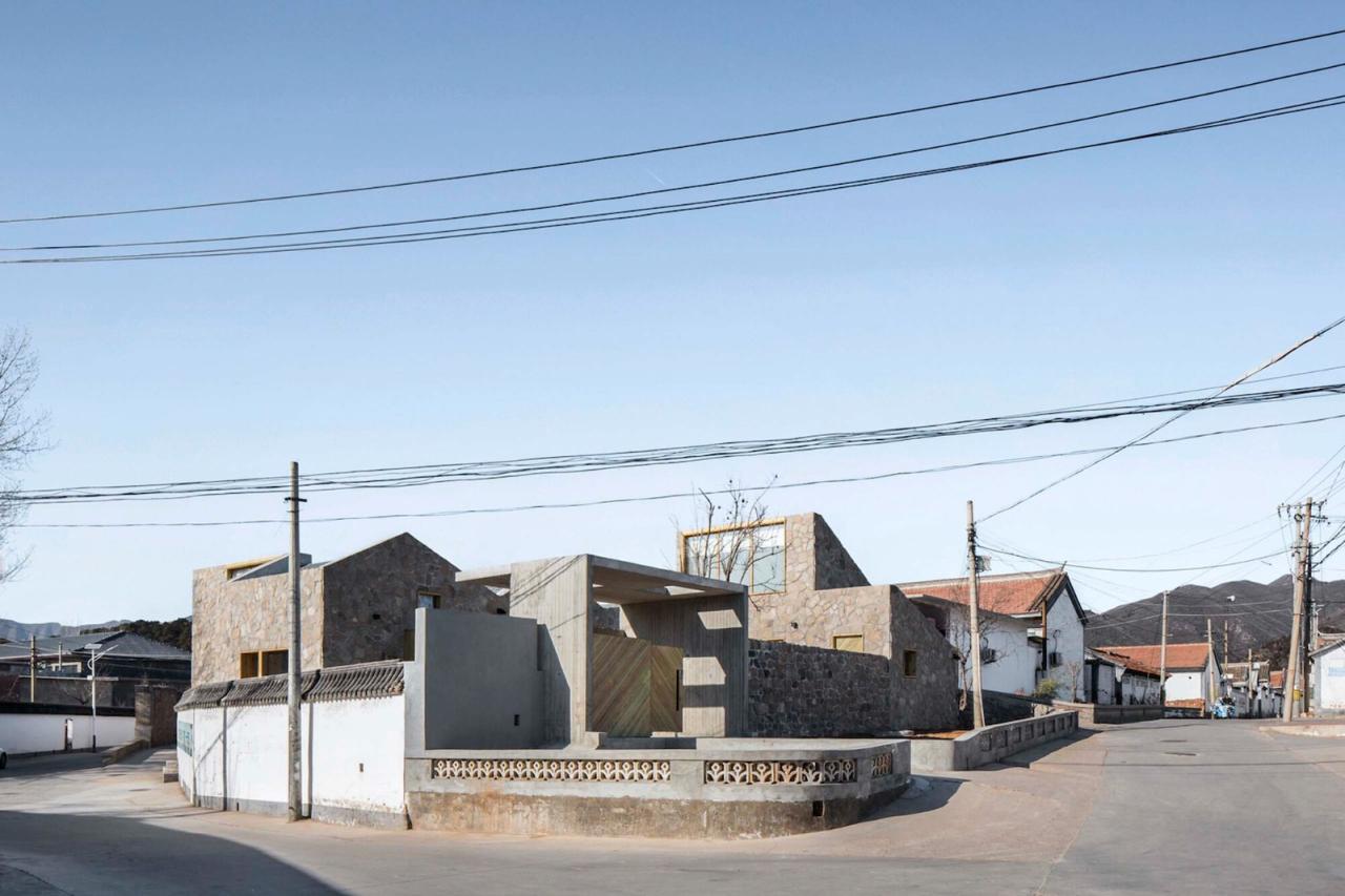 BIM建筑|折山院,西邵渠民宿接待中心 / MAT超级建筑事务所 BIM建筑|折山院,西邵渠民宿接待中心 / MAT超级建筑事务所