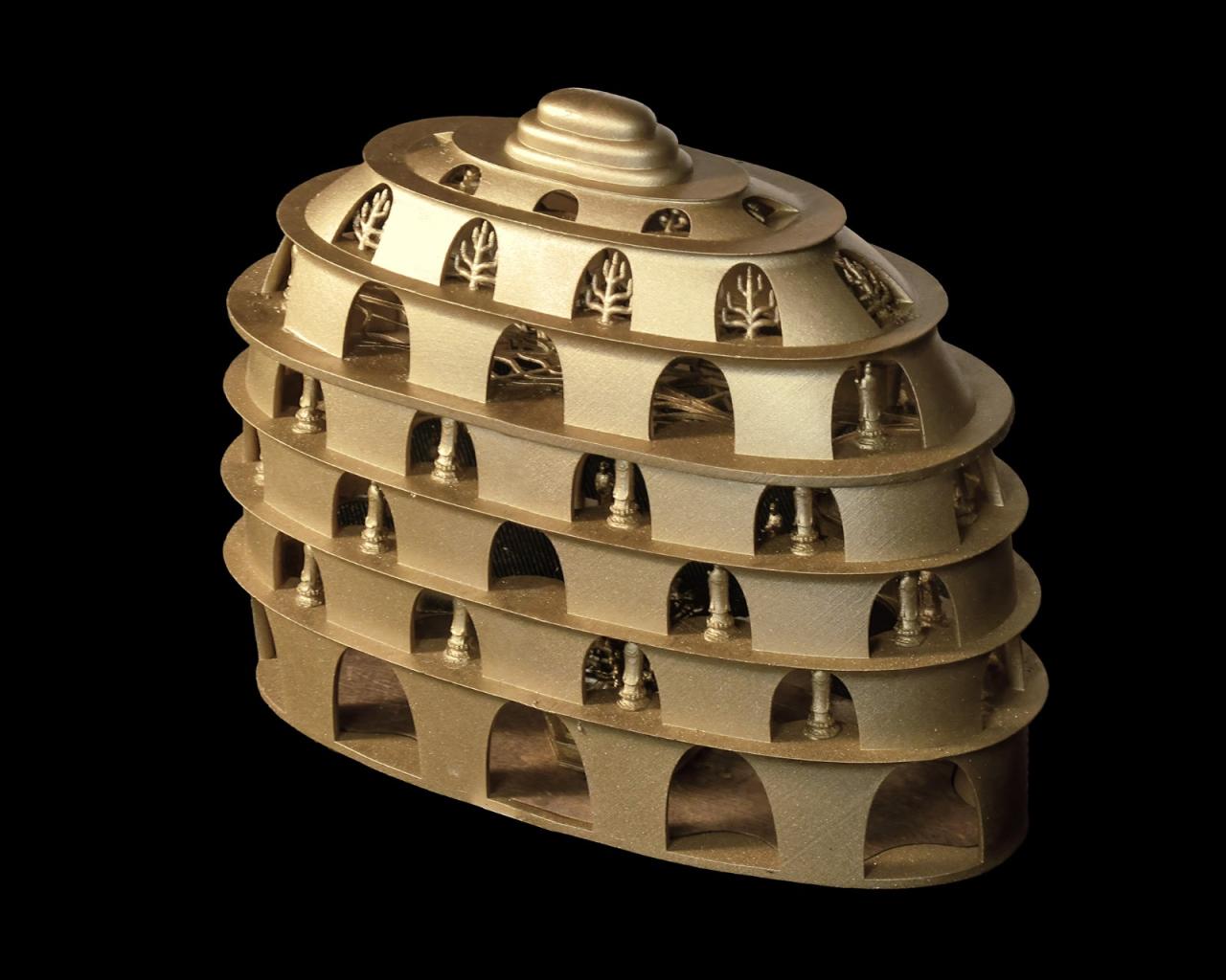 BIM建筑|祖山济心寺·木佛博物馆 /建筑营设计工作室 BIM建筑|祖山济心寺·木佛博物馆 /建筑营设计工作室