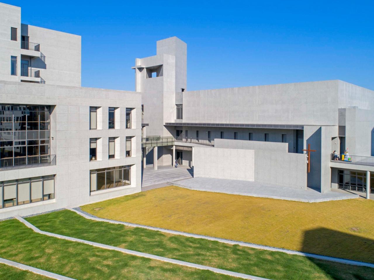BIM建筑|中华福音神研究学院八德校区教堂 / 潘冀联合建筑师事务所 BIM建筑|中华福音神研究学院八德校区教堂 / 潘冀联合建筑师事务所