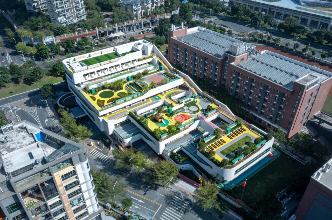 BIM建筑|深圳市南山区教育幼儿园深圳湾分部 / 深圳市天华建筑设计 BIM建筑|深圳市南山区教育幼儿园深圳湾分部 / 深圳市天华建筑设计