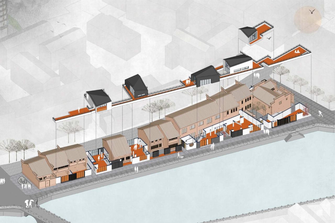 BIM建筑|旌德水街更新改造 / 未形建筑 BIM建筑|旌德水街更新改造 / 未形建筑