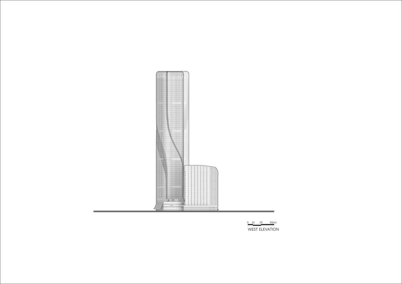 BIM建筑|钱江潮涌:杭州世茂智慧之门超高层城市综合体 / 姜平工作室 BIM建筑|钱江潮涌:杭州世茂智慧之门超高层城市综合体 / 姜平工作室
