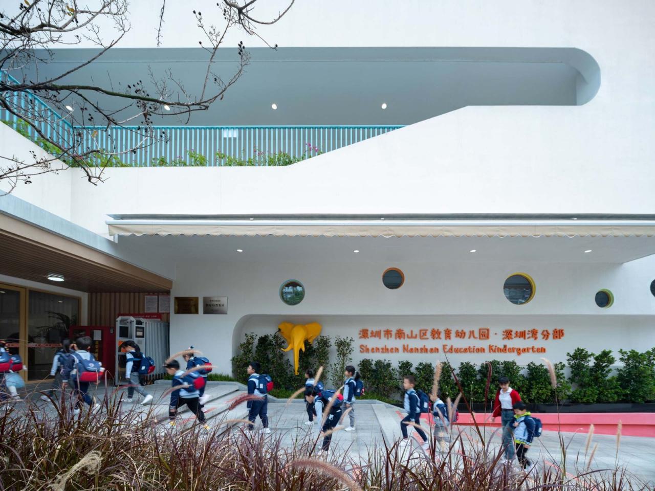 BIM建筑|深圳市南山区教育幼儿园深圳湾分部 / 深圳市天华建筑设计 BIM建筑|深圳市南山区教育幼儿园深圳湾分部 / 深圳市天华建筑设计