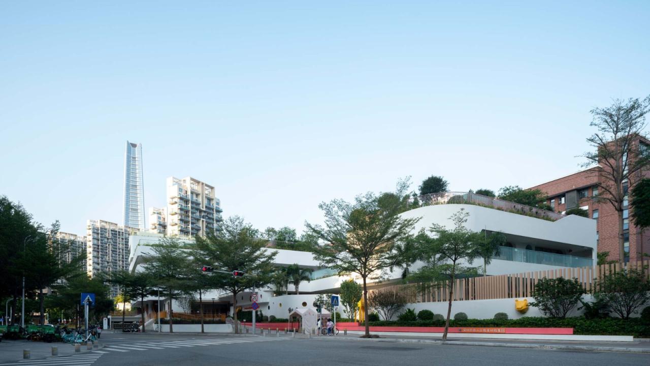 BIM建筑|深圳市南山区教育幼儿园深圳湾分部 / 深圳市天华建筑设计 BIM建筑|深圳市南山区教育幼儿园深圳湾分部 / 深圳市天华建筑设计