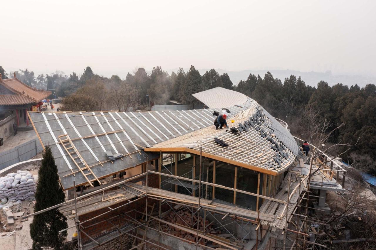 BIM建筑|咕咕来仪,大伾山悬崖驿站 / 繁星建筑工作室 BIM建筑|咕咕来仪,大伾山悬崖驿站 / 繁星建筑工作室