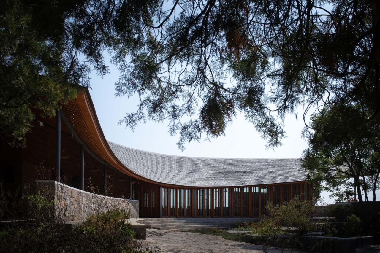 BIM建筑|咕咕来仪,大伾山悬崖驿站 / 繁星建筑工作室 BIM建筑|咕咕来仪,大伾山悬崖驿站 / 繁星建筑工作室