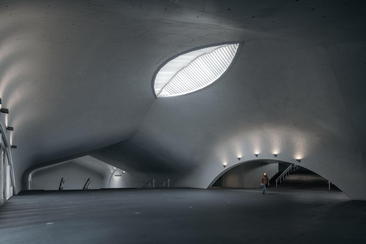 BIM建筑|全东北最大的清水混凝土巨构地下建筑:砼殿 / Wutopia Lab BIM建筑|全东北最大的清水混凝土巨构地下建筑:砼殿 / Wutopia Lab