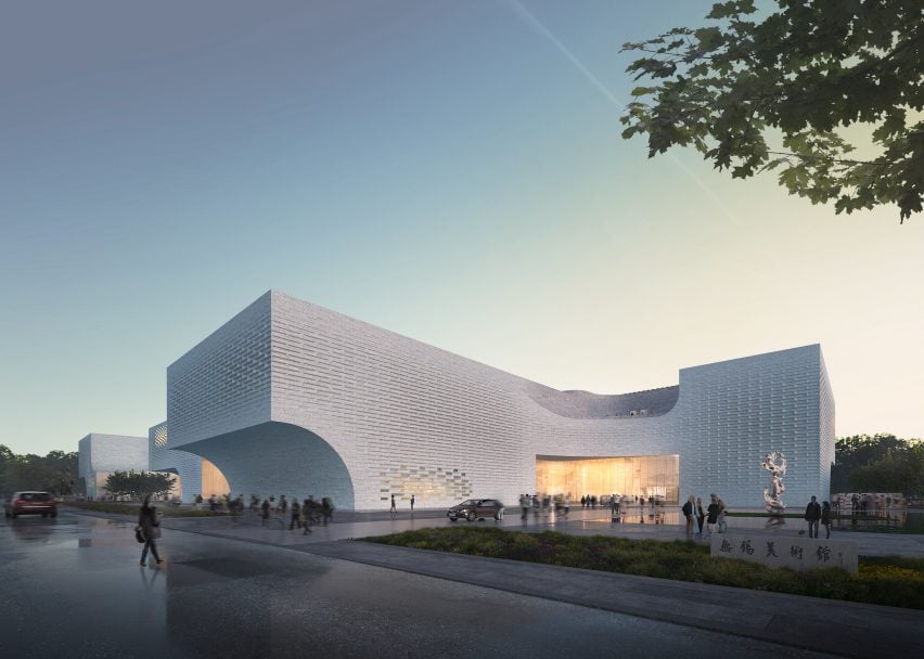 BIM建筑|恩内德工作室设计无锡美术馆 BIM建筑|恩内德工作室设计无锡美术馆