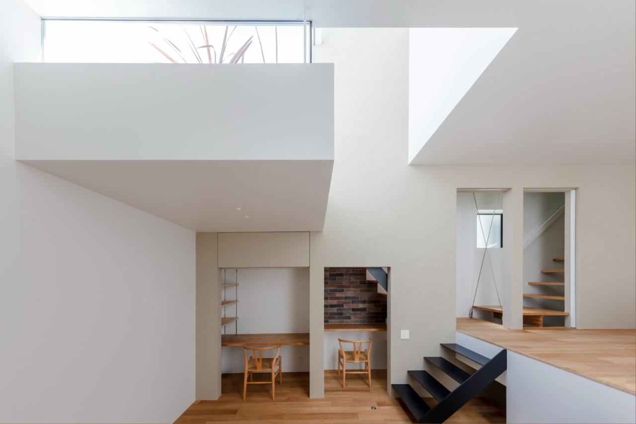 BIM建筑|错层悬挑结构,Shimouma住宅 / I.R.A. BIM建筑|错层悬挑结构,Shimouma住宅 / I.R.A.