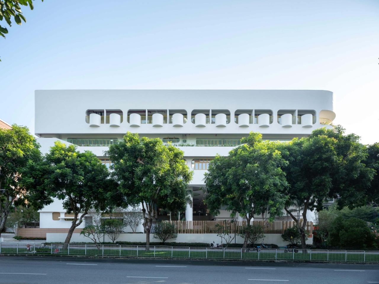 BIM建筑|深圳市南山区教育幼儿园深圳湾分部 / 深圳市天华建筑设计 BIM建筑|深圳市南山区教育幼儿园深圳湾分部 / 深圳市天华建筑设计