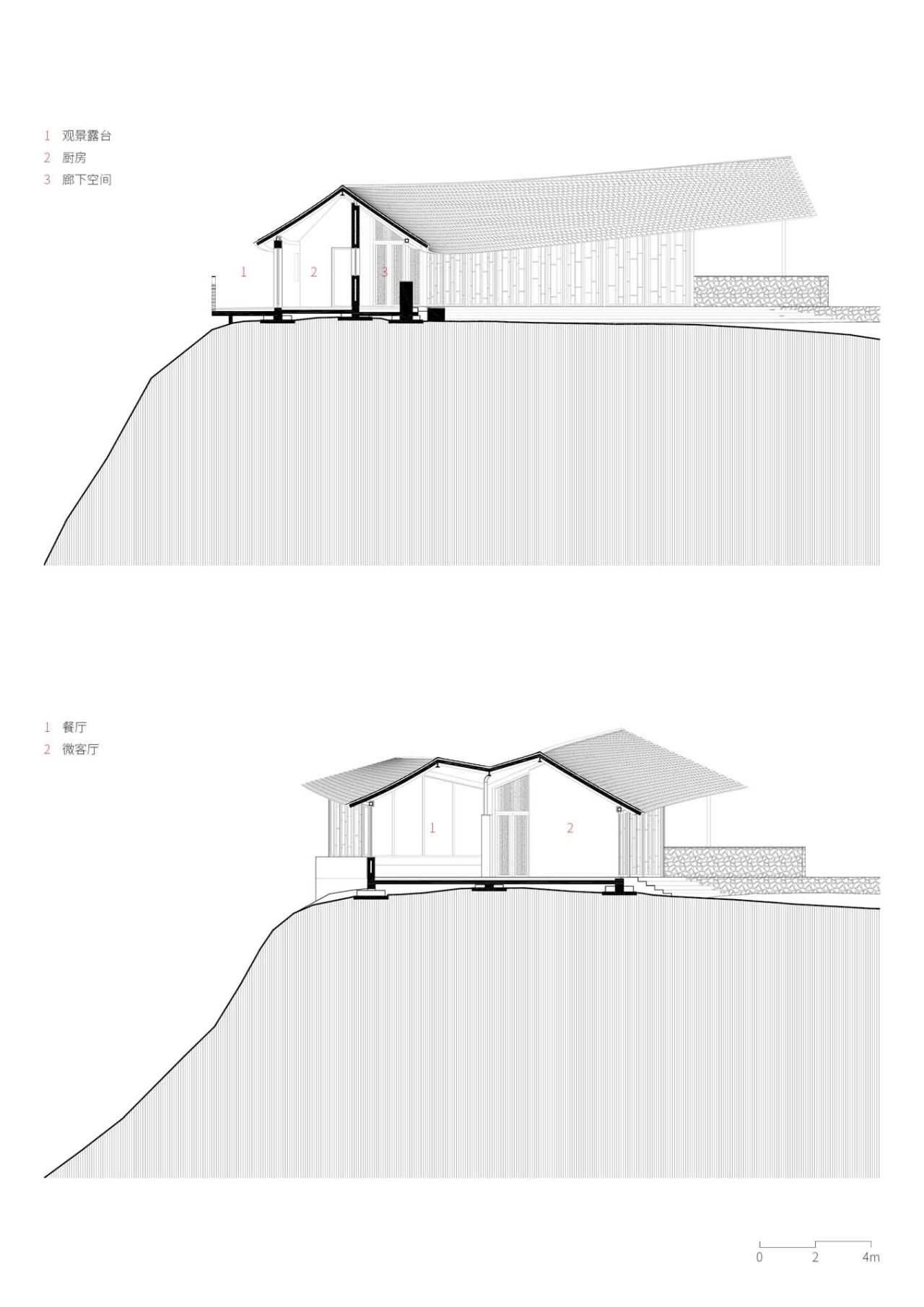 BIM建筑|咕咕来仪,大伾山悬崖驿站 / 繁星建筑工作室 BIM建筑|咕咕来仪,大伾山悬崖驿站 / 繁星建筑工作室