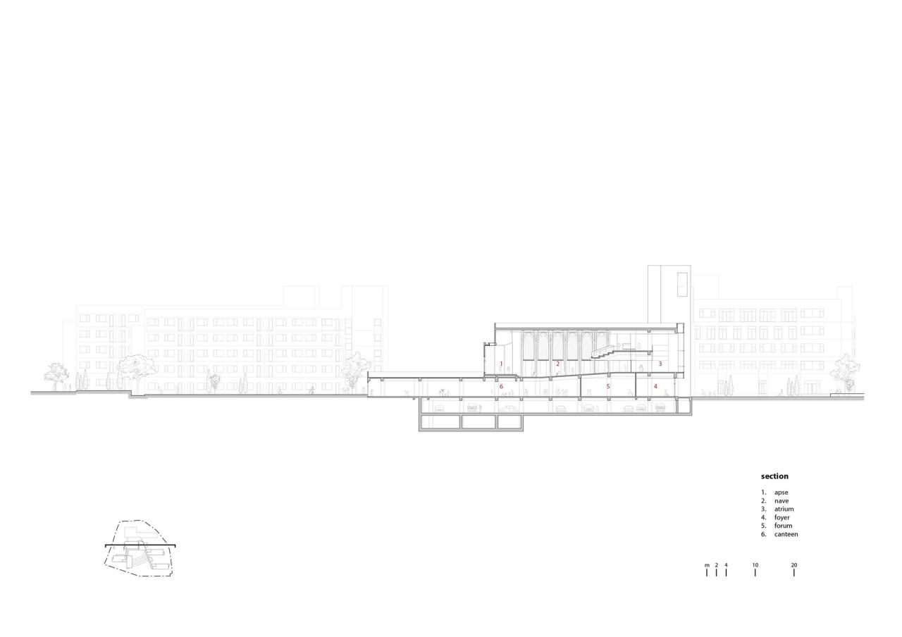 BIM建筑|中华福音神研究学院八德校区教堂 / 潘冀联合建筑师事务所 BIM建筑|中华福音神研究学院八德校区教堂 / 潘冀联合建筑师事务所