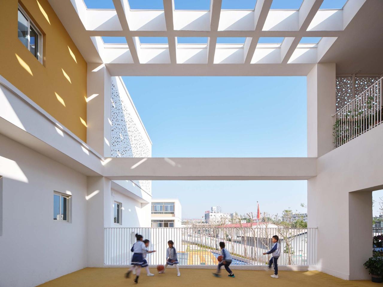 BIM建筑|普洱市思茅区小凤凰幼儿园 / 华南理工大学建筑设计研究院 陶郅工作室 BIM建筑|普洱市思茅区小凤凰幼儿园 / 华南理工大学建筑设计研究院 陶郅工作室