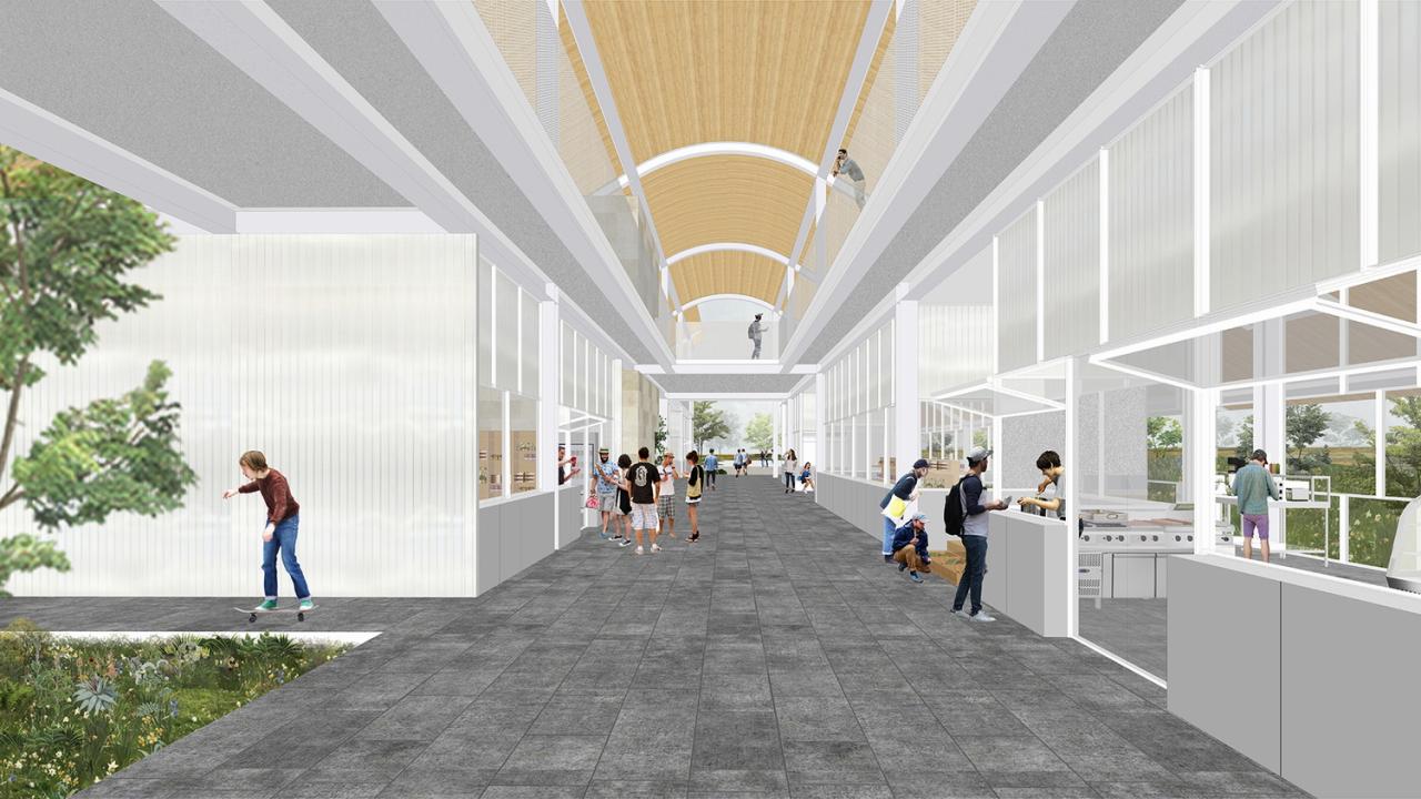 BIM建筑|瞬间公园 INSTANT PARK:甬台温高速公路改扩建工程院桥服务区设计方案 / 也似建筑 BIM建筑|瞬间公园 INSTANT PARK:甬台温高速公路改扩建工程院桥服务区设计方案 / 也似建筑