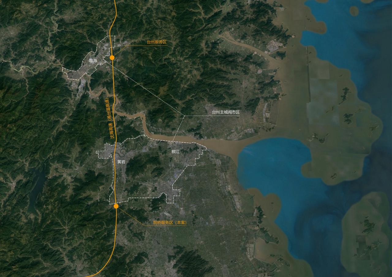 BIM建筑|瞬间公园 INSTANT PARK:甬台温高速公路改扩建工程院桥服务区设计方案 / 也似建筑 BIM建筑|瞬间公园 INSTANT PARK:甬台温高速公路改扩建工程院桥服务区设计方案 / 也似建筑