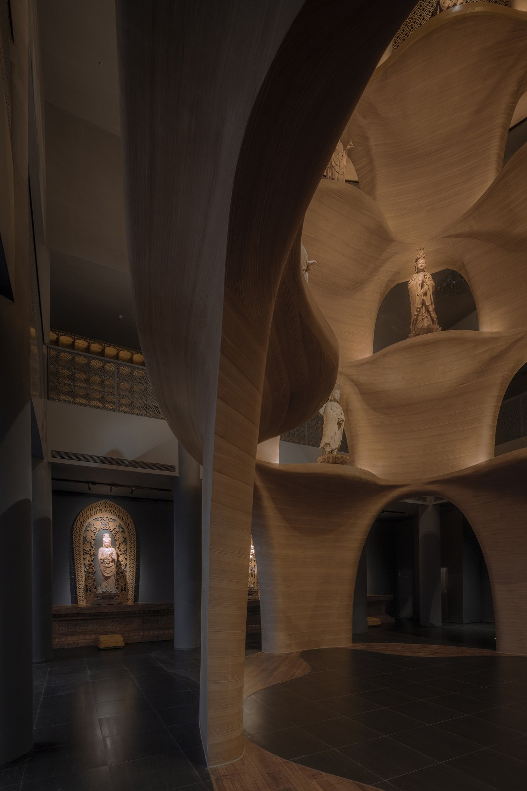 BIM建筑|祖山济心寺·木佛博物馆 /建筑营设计工作室 BIM建筑|祖山济心寺·木佛博物馆 /建筑营设计工作室