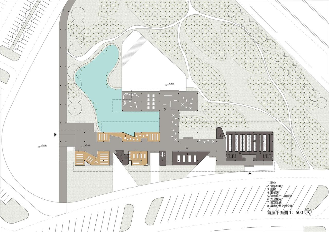BIM建筑|瞬间公园 INSTANT PARK:甬台温高速公路改扩建工程院桥服务区设计方案 / 也似建筑 BIM建筑|瞬间公园 INSTANT PARK:甬台温高速公路改扩建工程院桥服务区设计方案 / 也似建筑