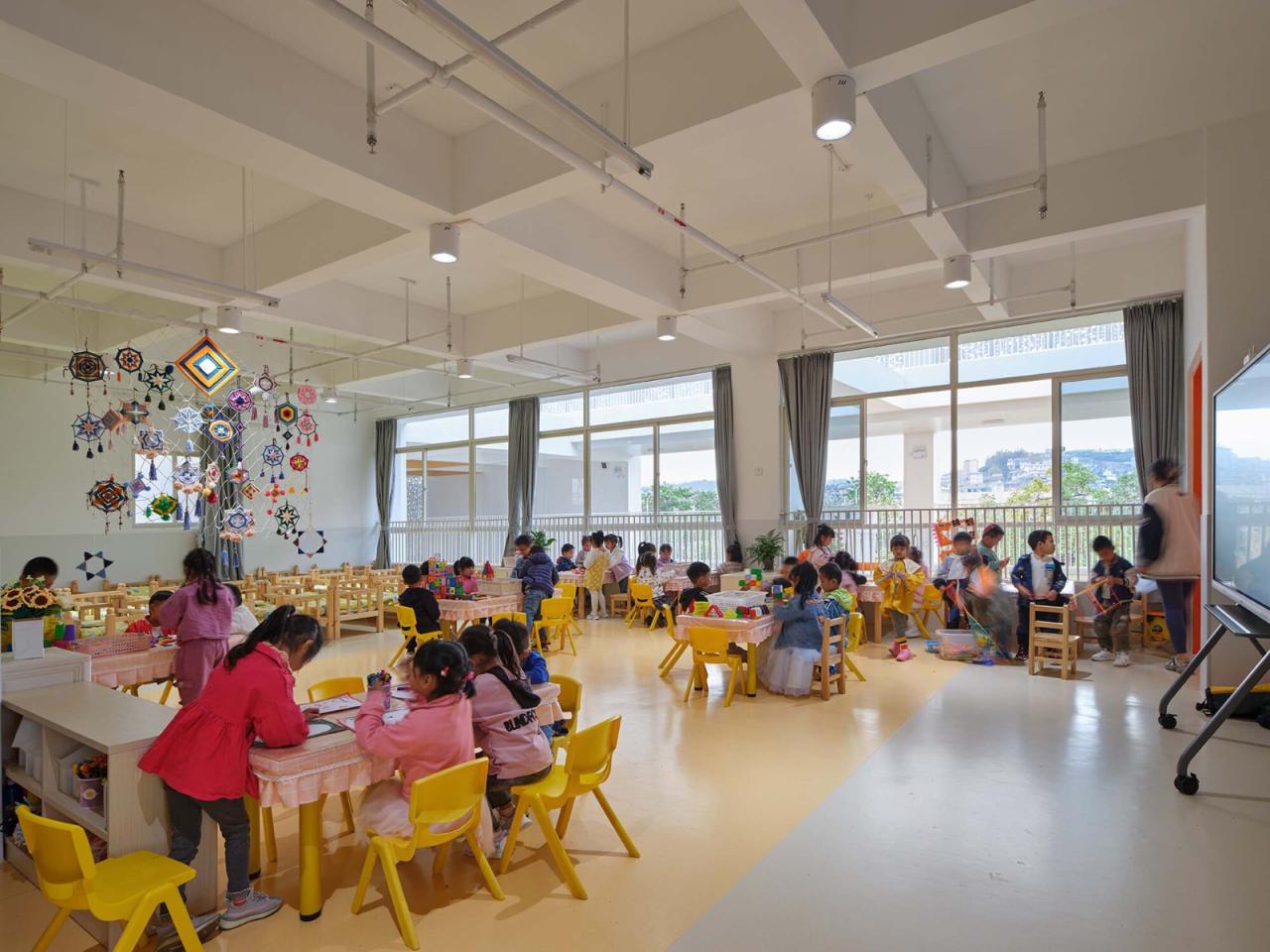 BIM建筑|普洱市思茅区小凤凰幼儿园 / 华南理工大学建筑设计研究院 陶郅工作室 BIM建筑|普洱市思茅区小凤凰幼儿园 / 华南理工大学建筑设计研究院 陶郅工作室