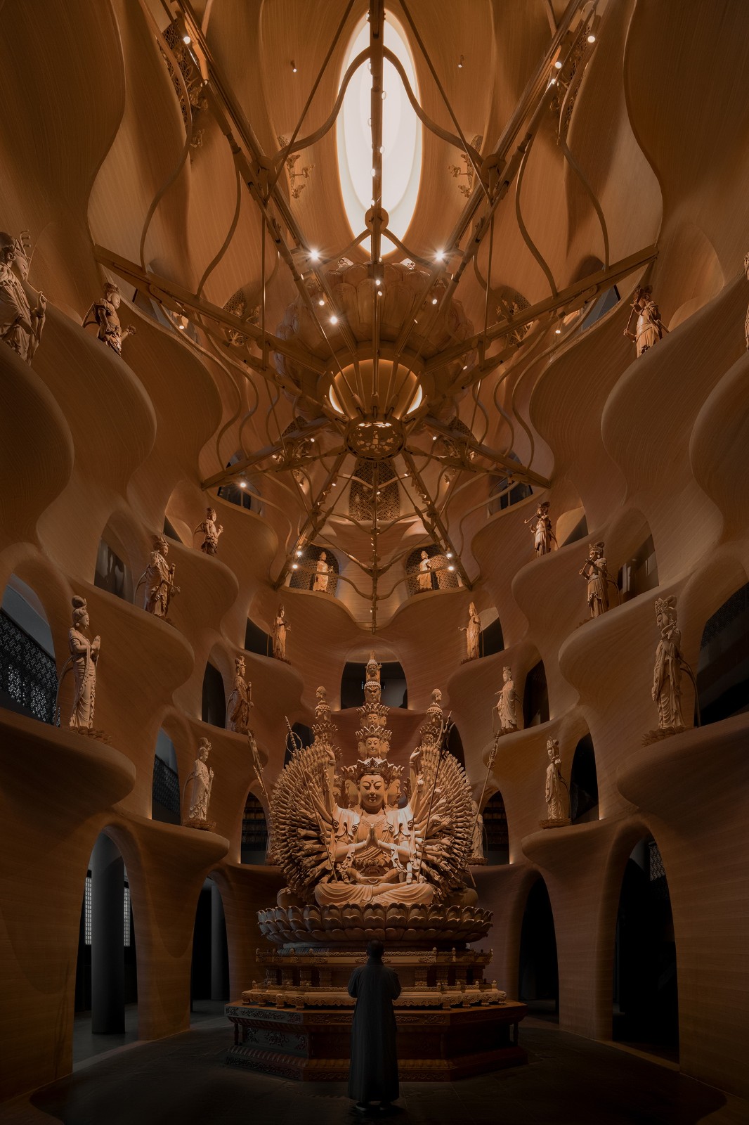 BIM建筑|祖山济心寺·木佛博物馆 /建筑营设计工作室 BIM建筑|祖山济心寺·木佛博物馆 /建筑营设计工作室