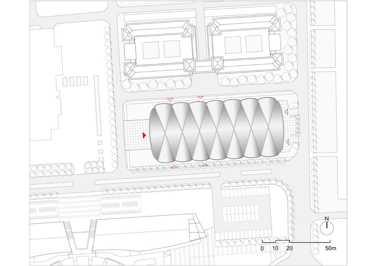 BIM建筑|东南大学游泳馆 / 周琦工作室 BIM建筑|东南大学游泳馆 / 周琦工作室