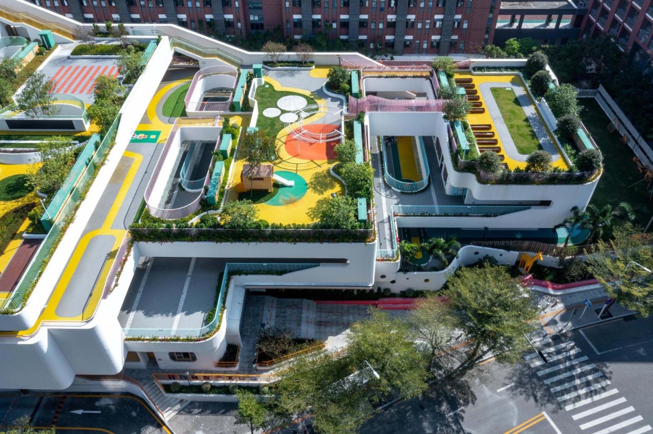BIM建筑|深圳市南山区教育幼儿园深圳湾分部 / 深圳市天华建筑设计 BIM建筑|深圳市南山区教育幼儿园深圳湾分部 / 深圳市天华建筑设计