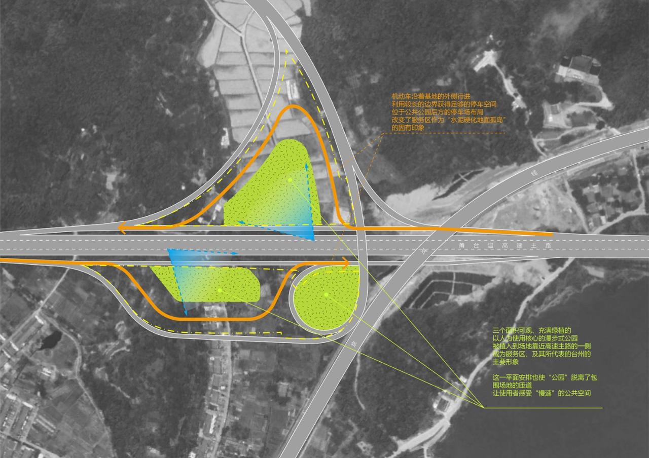 BIM建筑|瞬间公园 INSTANT PARK:甬台温高速公路改扩建工程院桥服务区设计方案 / 也似建筑 BIM建筑|瞬间公园 INSTANT PARK:甬台温高速公路改扩建工程院桥服务区设计方案 / 也似建筑