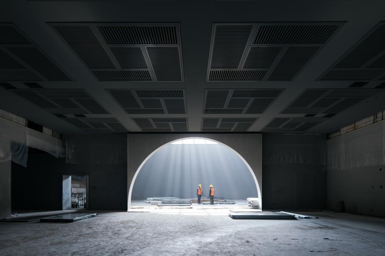 BIM建筑|全东北最大的清水混凝土巨构地下建筑:砼殿 / Wutopia Lab BIM建筑|全东北最大的清水混凝土巨构地下建筑:砼殿 / Wutopia Lab