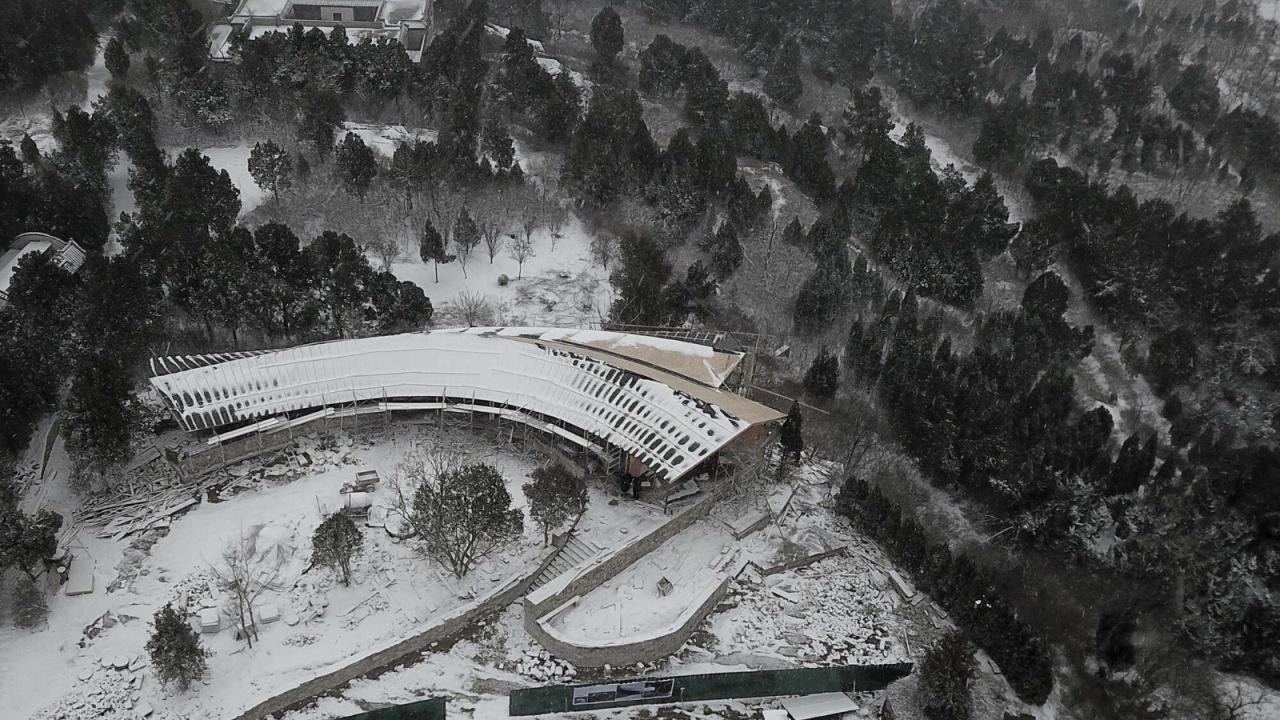 BIM建筑|咕咕来仪,大伾山悬崖驿站 / 繁星建筑工作室 BIM建筑|咕咕来仪,大伾山悬崖驿站 / 繁星建筑工作室