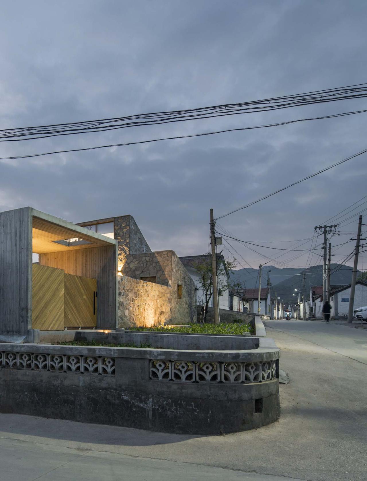 BIM建筑|折山院,西邵渠民宿接待中心 / MAT超级建筑事务所 BIM建筑|折山院,西邵渠民宿接待中心 / MAT超级建筑事务所
