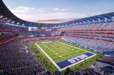 BIM建筑|博普乐思为布法罗比尔队设计橄榄球场-BIM建筑网