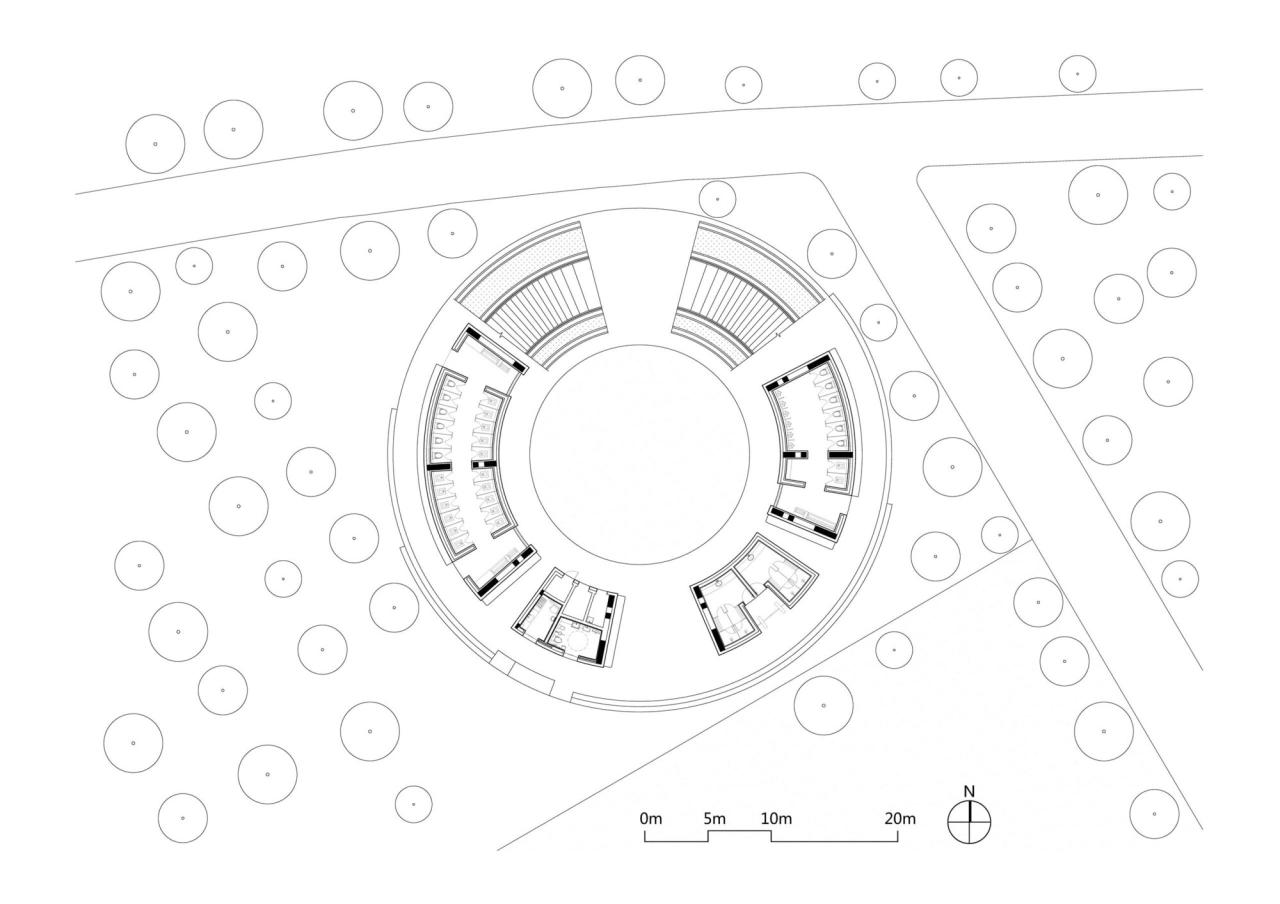 BIM建筑|深圳湾公园海风运动广场公厕设计 / CCDI 21设计工作室 BIM建筑|深圳湾公园海风运动广场公厕设计 / CCDI 21设计工作室