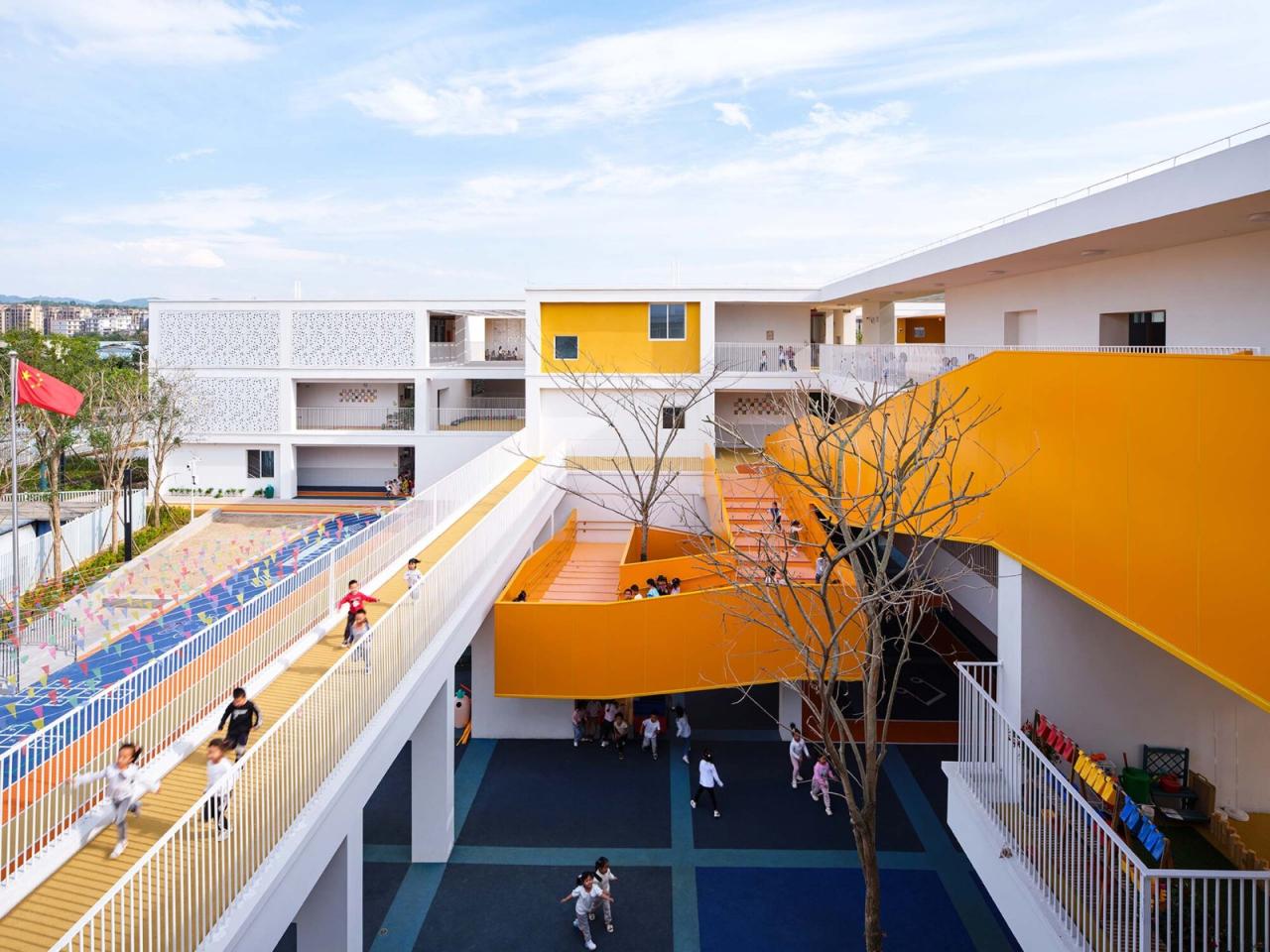 BIM建筑|普洱市思茅区小凤凰幼儿园 / 华南理工大学建筑设计研究院 陶郅工作室 BIM建筑|普洱市思茅区小凤凰幼儿园 / 华南理工大学建筑设计研究院 陶郅工作室