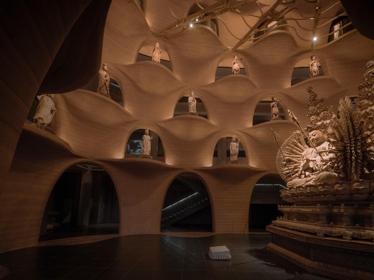 BIM建筑|祖山济心寺·木佛博物馆 /建筑营设计工作室 BIM建筑|祖山济心寺·木佛博物馆 /建筑营设计工作室