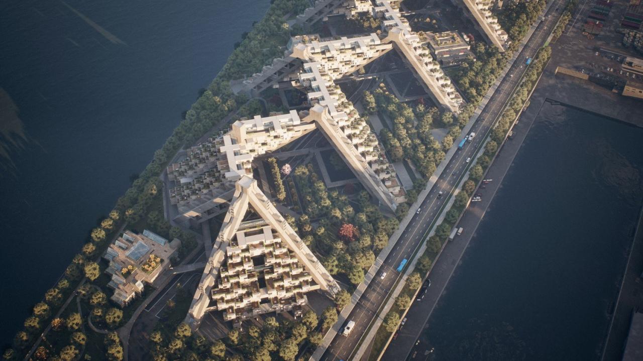 BIM建筑|数字科技重筑建筑理想: HILLSIDE,以虚幻引擎5与RealityCapture 重现栖息地67的最初愿景 / 萨夫迪建筑事务所 BIM建筑|数字科技重筑建筑理想: HILLSIDE,以虚幻引擎5与RealityCapture 重现栖息地67的最初愿景 / 萨夫迪建筑事务所