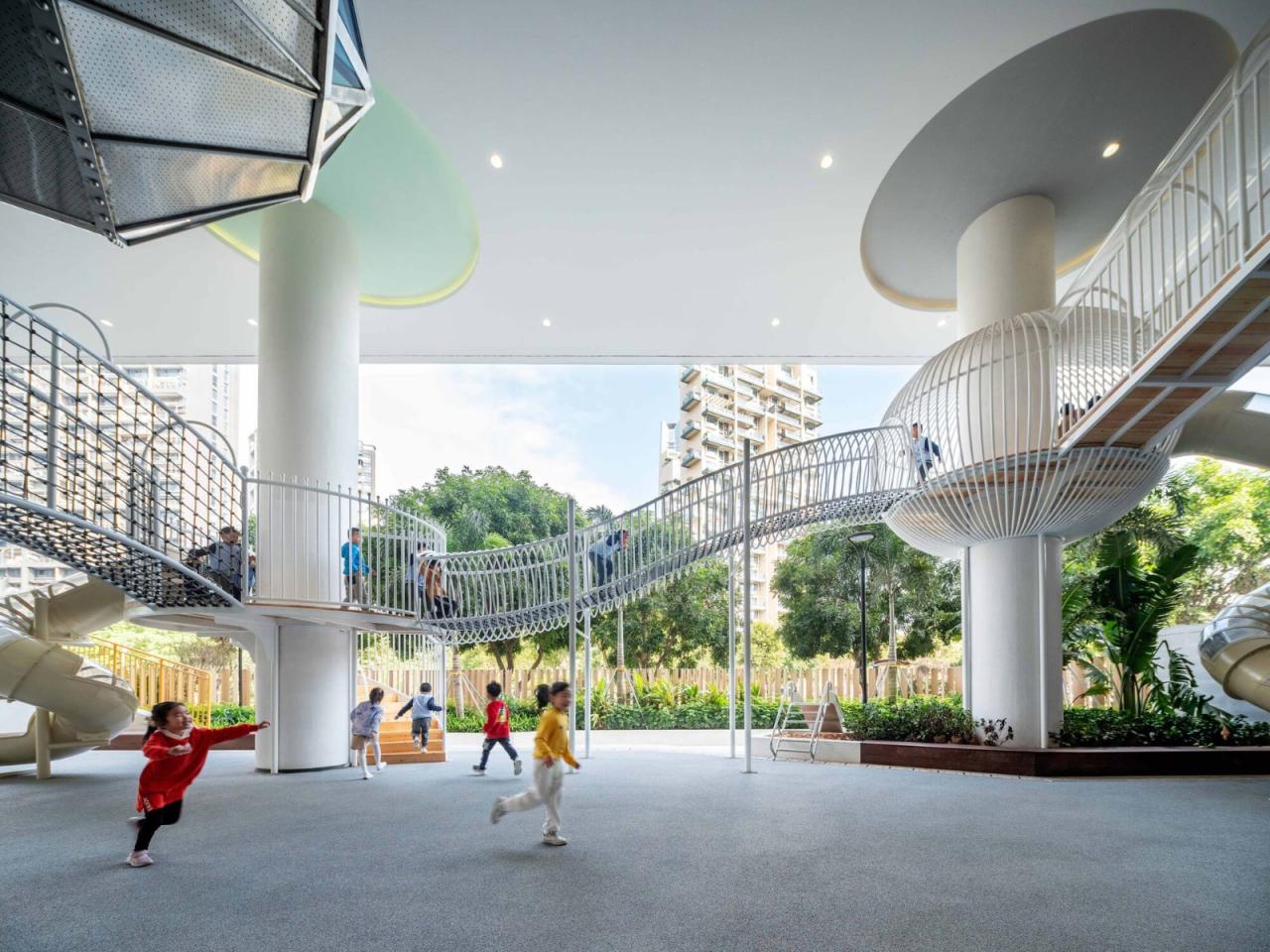 BIM建筑|深圳市南山区教育幼儿园深圳湾分部 / 深圳市天华建筑设计 BIM建筑|深圳市南山区教育幼儿园深圳湾分部 / 深圳市天华建筑设计