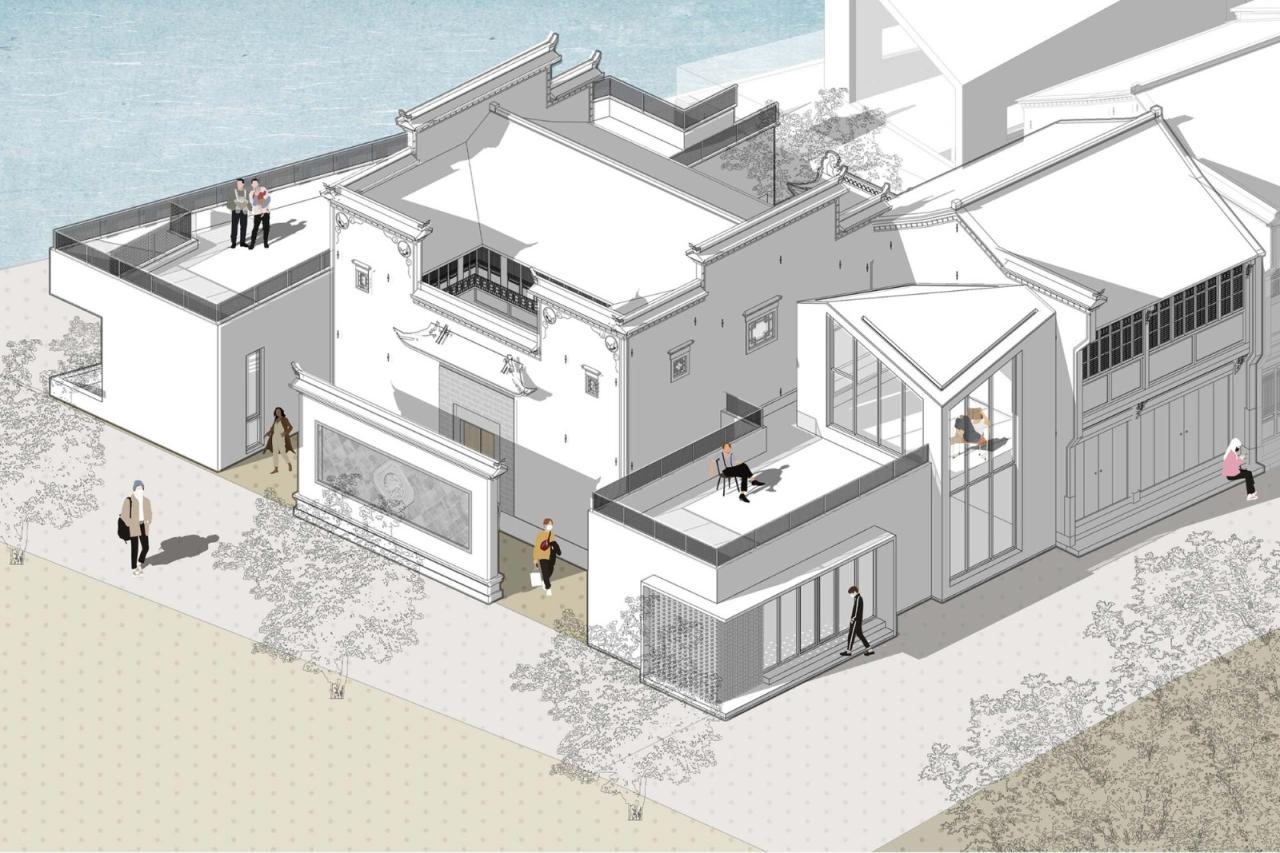 BIM建筑|旌德水街更新改造 / 未形建筑 BIM建筑|旌德水街更新改造 / 未形建筑