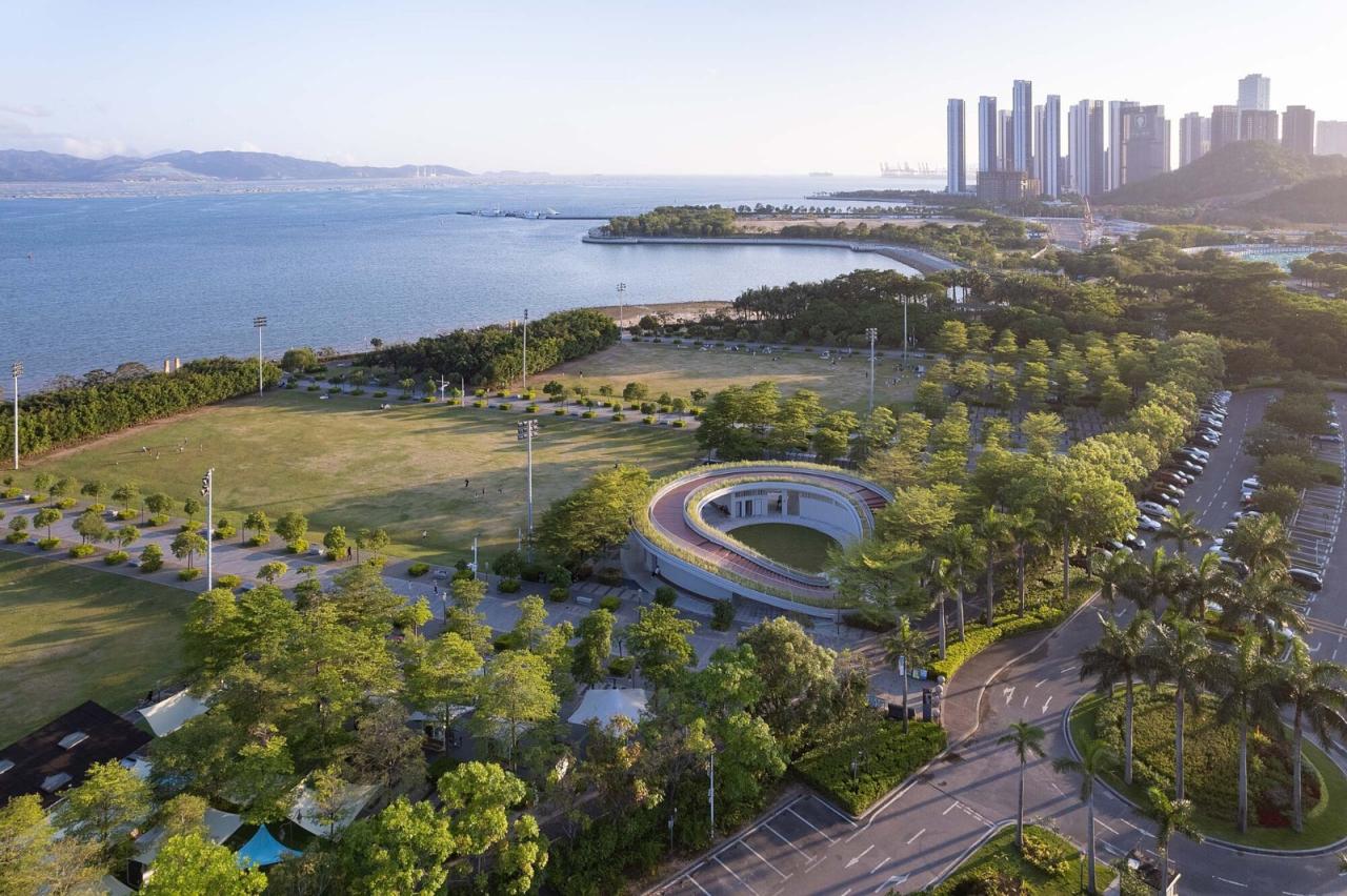 BIM建筑|深圳湾公园海风运动广场公厕设计 / CCDI 21设计工作室 BIM建筑|深圳湾公园海风运动广场公厕设计 / CCDI 21设计工作室