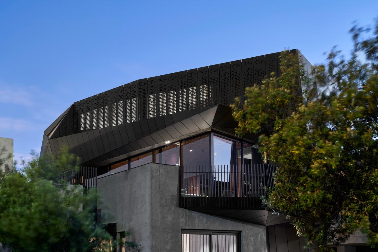 BIM建筑|戏剧化结构,哈洛德住宅 / Coy Yiontis Architects BIM建筑|戏剧化结构,哈洛德住宅 / Coy Yiontis Architects