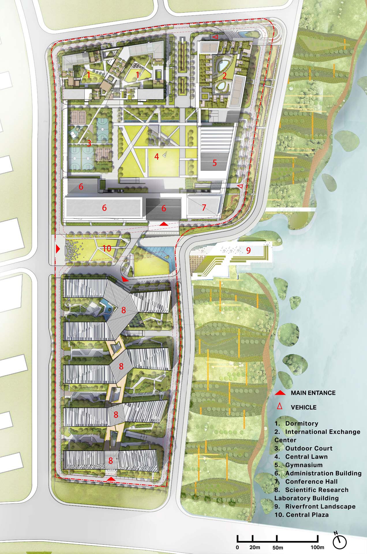 BIM建筑|浙江大学衢州“两院” / 法国AS建筑工作室 BIM建筑|浙江大学衢州“两院” / 法国AS建筑工作室