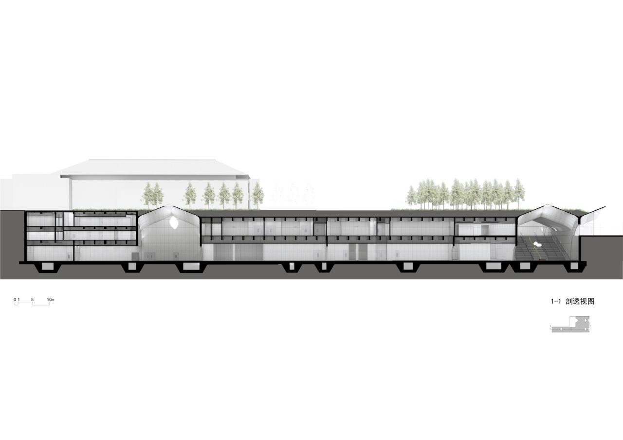 BIM建筑|全东北最大的清水混凝土巨构地下建筑:砼殿 / Wutopia Lab BIM建筑|全东北最大的清水混凝土巨构地下建筑:砼殿 / Wutopia Lab