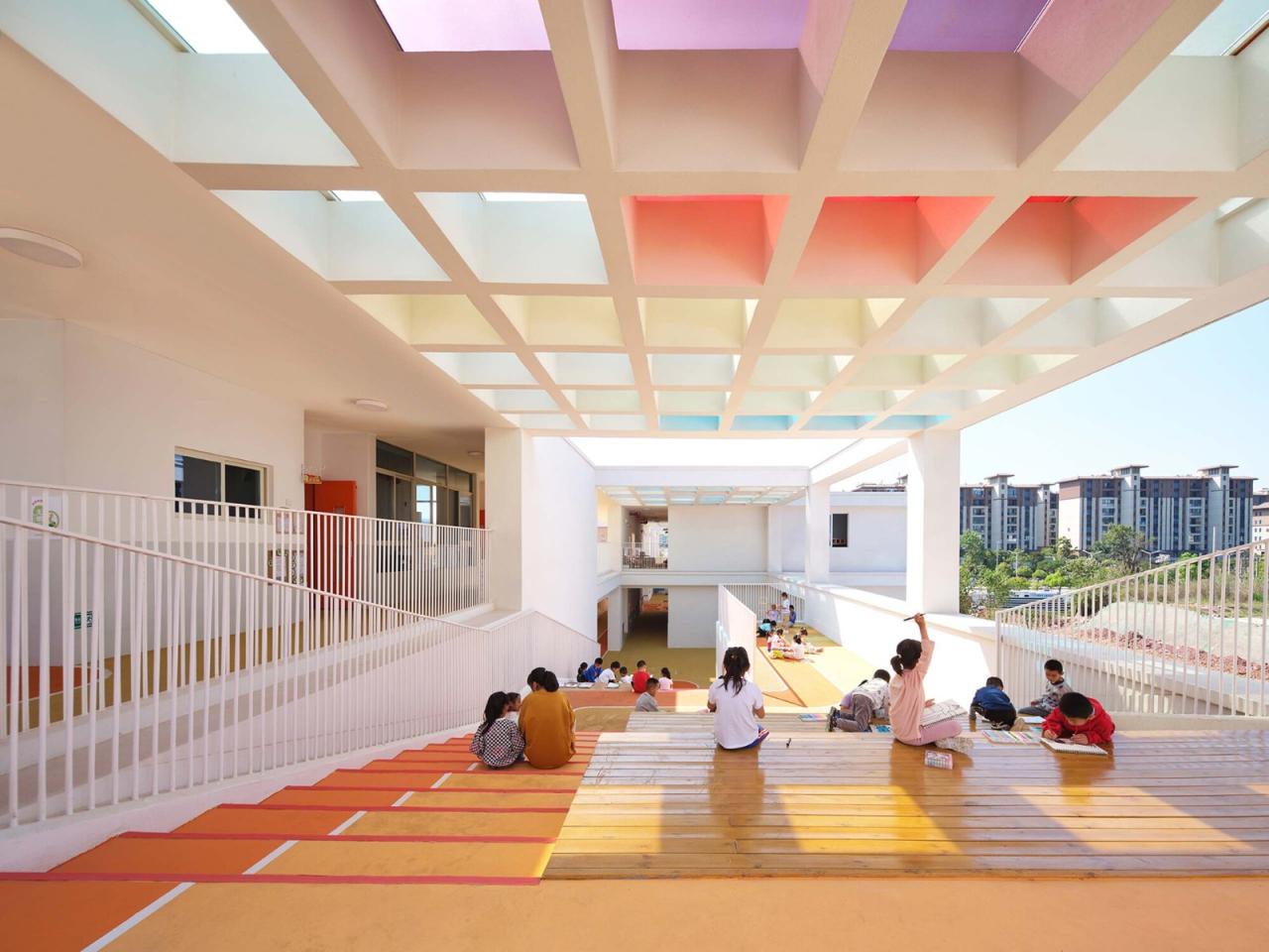 BIM建筑|普洱市思茅区小凤凰幼儿园 / 华南理工大学建筑设计研究院 陶郅工作室 BIM建筑|普洱市思茅区小凤凰幼儿园 / 华南理工大学建筑设计研究院 陶郅工作室
