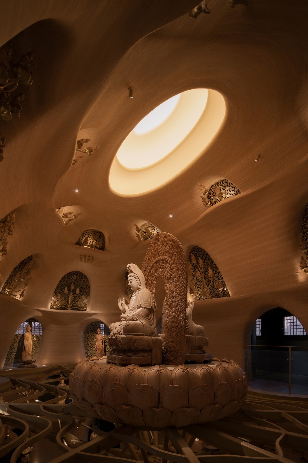 BIM建筑|祖山济心寺·木佛博物馆 /建筑营设计工作室 BIM建筑|祖山济心寺·木佛博物馆 /建筑营设计工作室