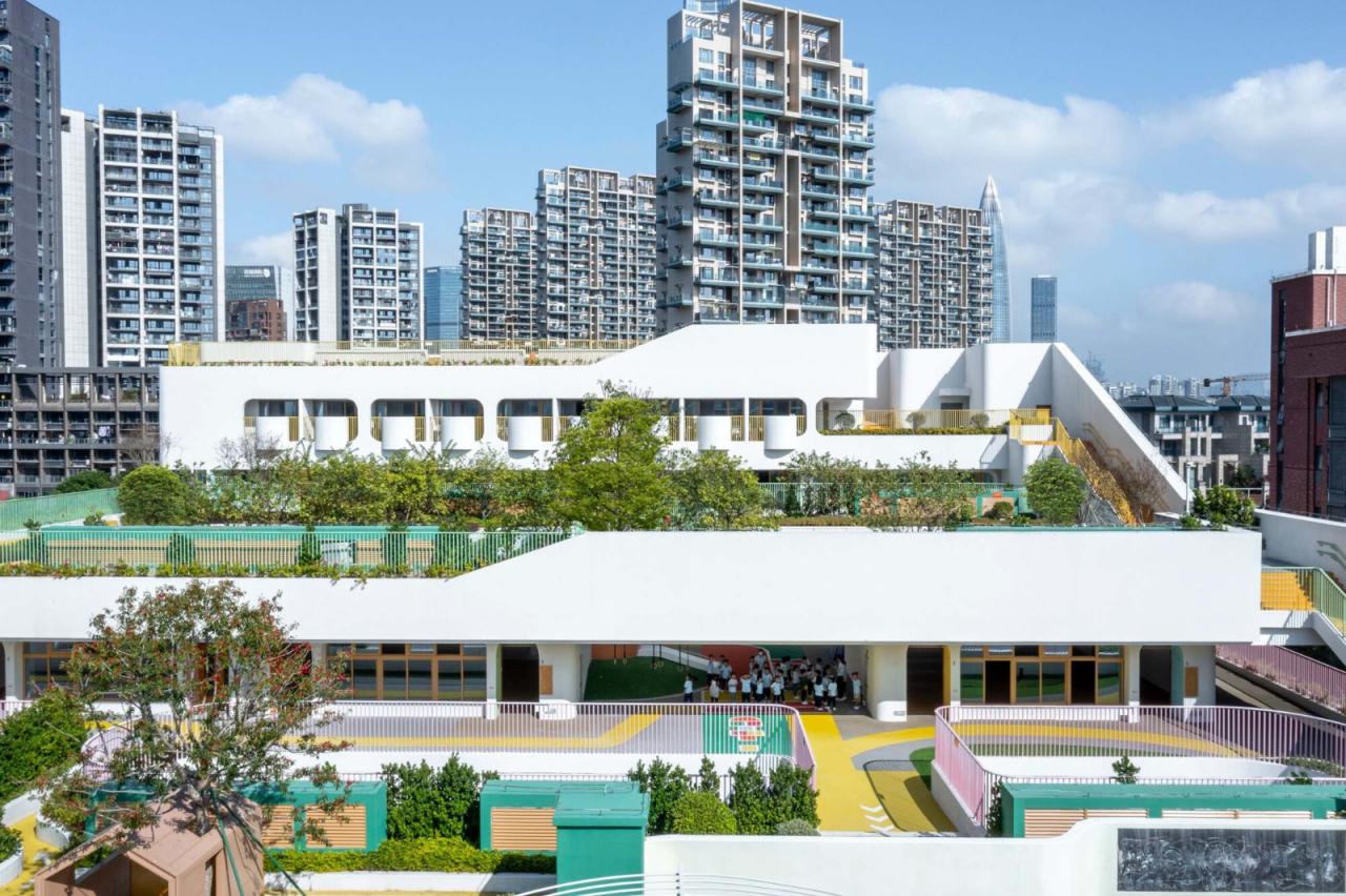 BIM建筑|深圳市南山区教育幼儿园深圳湾分部 / 深圳市天华建筑设计 BIM建筑|深圳市南山区教育幼儿园深圳湾分部 / 深圳市天华建筑设计