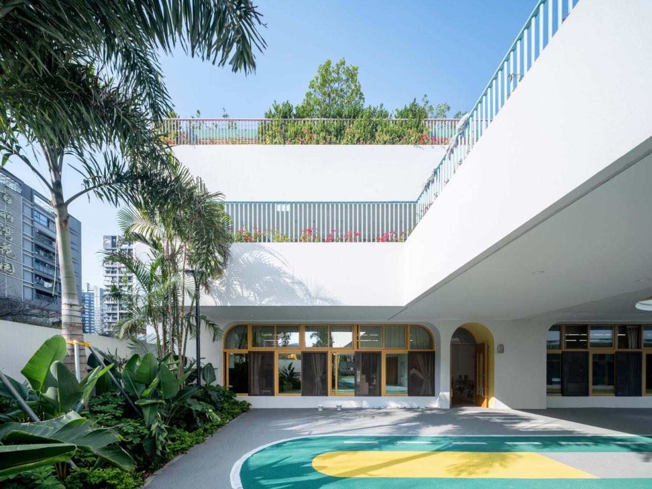 BIM建筑|深圳市南山区教育幼儿园深圳湾分部 / 深圳市天华建筑设计 BIM建筑|深圳市南山区教育幼儿园深圳湾分部 / 深圳市天华建筑设计