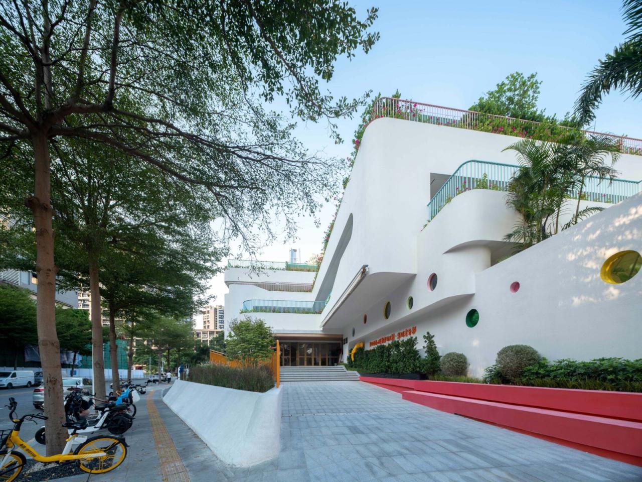 BIM建筑|深圳市南山区教育幼儿园深圳湾分部 / 深圳市天华建筑设计 BIM建筑|深圳市南山区教育幼儿园深圳湾分部 / 深圳市天华建筑设计