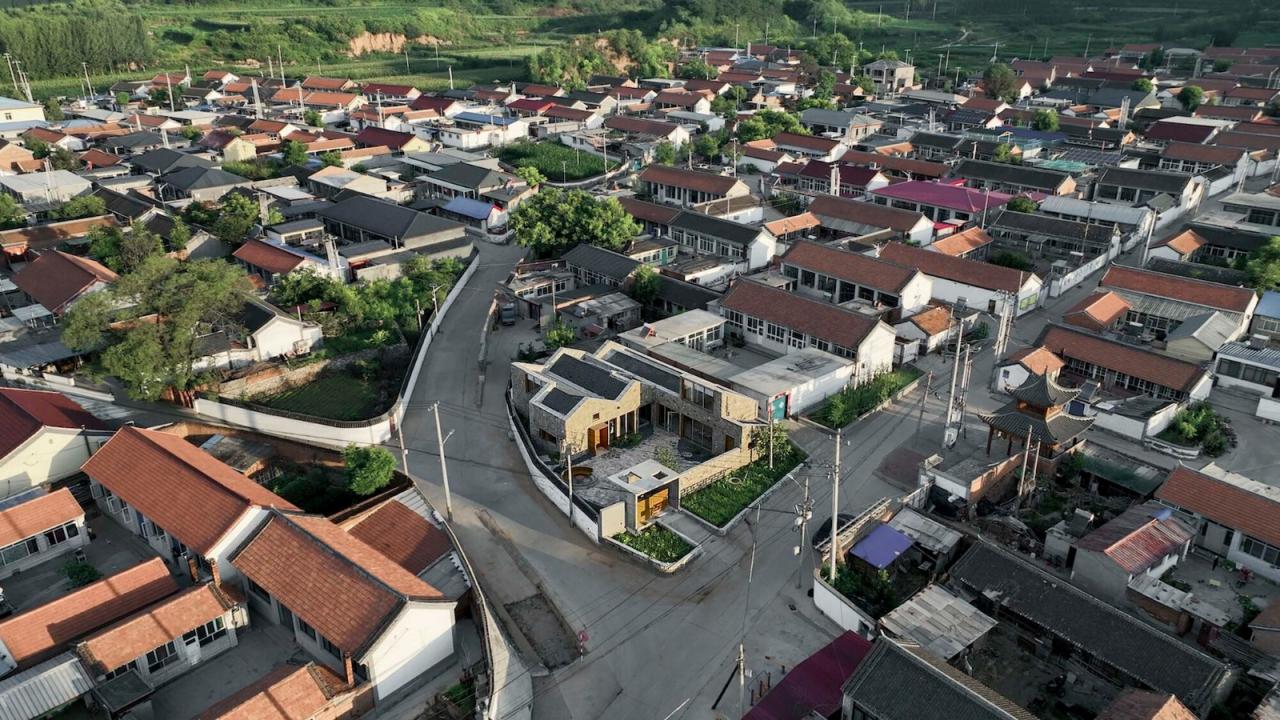 BIM建筑|折山院,西邵渠民宿接待中心 / MAT超级建筑事务所 BIM建筑|折山院,西邵渠民宿接待中心 / MAT超级建筑事务所